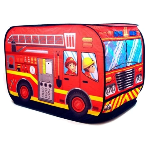 Детская палатка Bambi HF096 Пожарный фургон 100х70х70 см