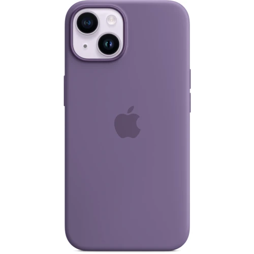 Чехол для iPhone Apple Silicone Case with MagSafe Iris (MQUA3) for iPhone 14: Цвет фиолетовый