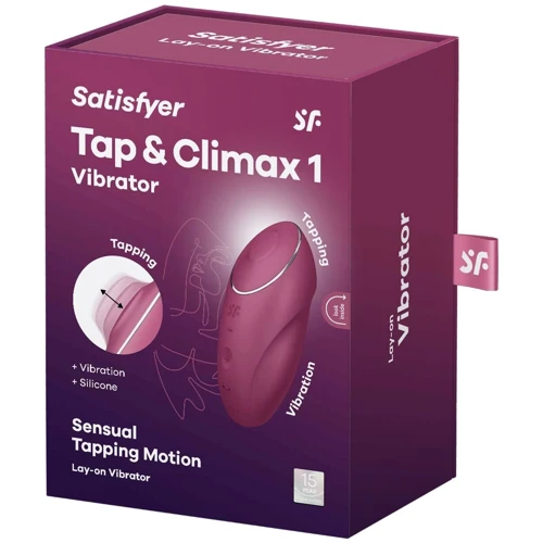 Вибратор Satisfyer Tap & Climax 1 Red