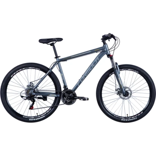 Велосипед AL 27.5" Formula MOTION DD FR рама-17" темно-сріблястий (матовий) 2024 (OPS-FR-27.5-216)