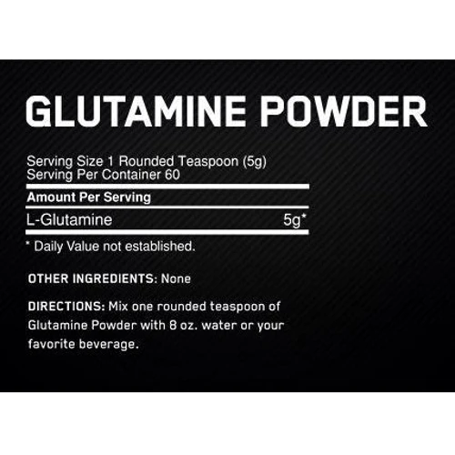 Аминокислота для спорта Optimum Nutrition Glutamine Powder 1000 g /194 servings/ Unflavored: Тип Глютамины