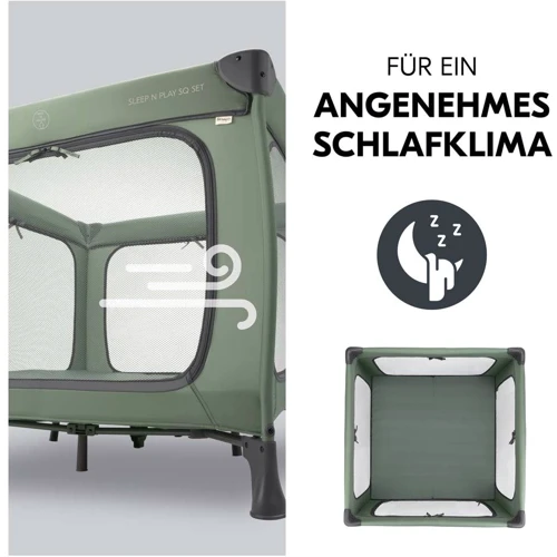 Детский манеж Hauck Sleep N Play SQ Dark Green (60673-5) фото 3