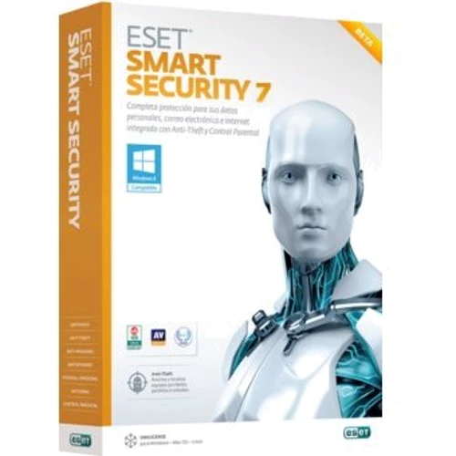 Программное обеспечение ESET Smart Security 7 (лицензия на 12 месяцев, 2ПК)