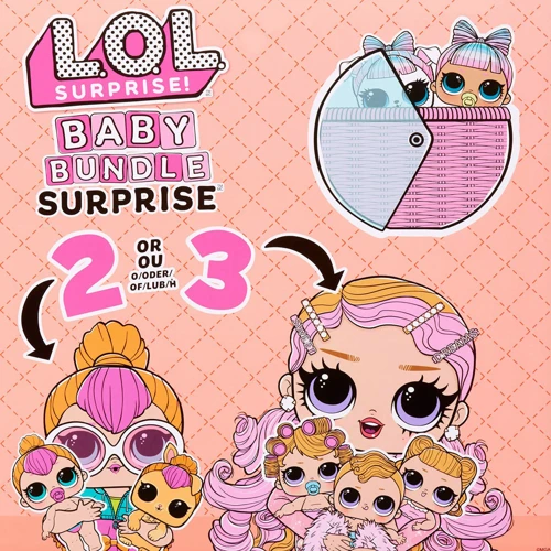 Ігровий набір з ляльками L.O.L.SURPRISE! серії Baby Bundle – малюки (507321) фото 5