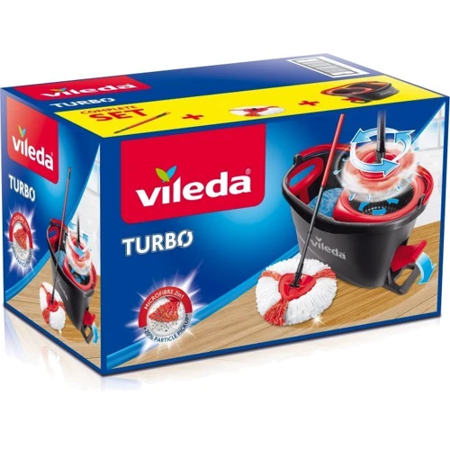 Швабра и комплектующее Ведро со шваброй Vileda EasyWring & Clean Turbo фото 11