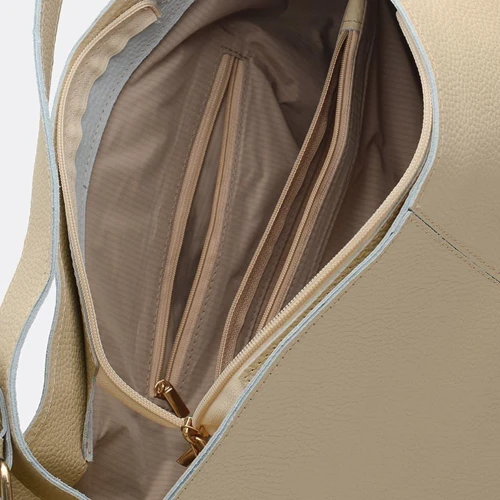 Женская сумка-мешок Ricco Grande бежевая (1l887-beige): Страна производитель Украина