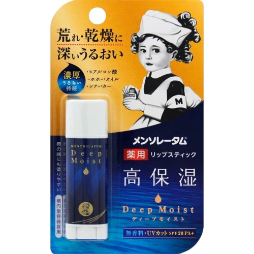 Mentholatum Deep Moist SPF20 PA + Гиалуроновий Бальзам для губ 4.5g (без ароматизатора)