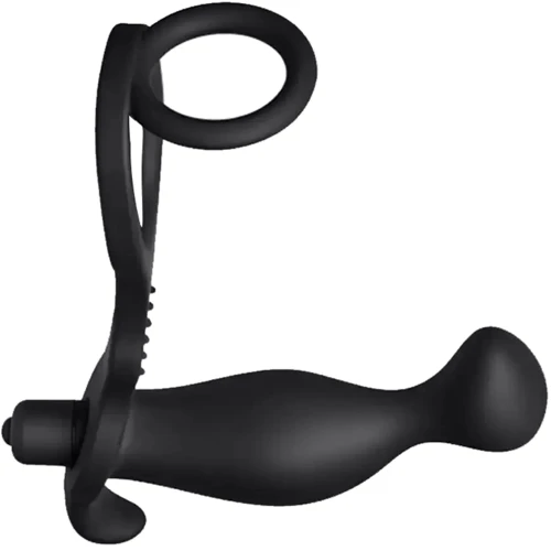 Эрекционное кольцо с вибро массажером простаты XESE PM-07-10 ( 10 режимов вибрации )