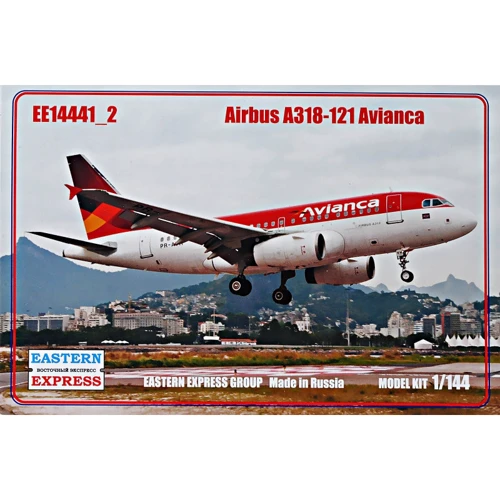 Пассажирский авиалайнер Eastern Express Airbus A318-121, Avianca