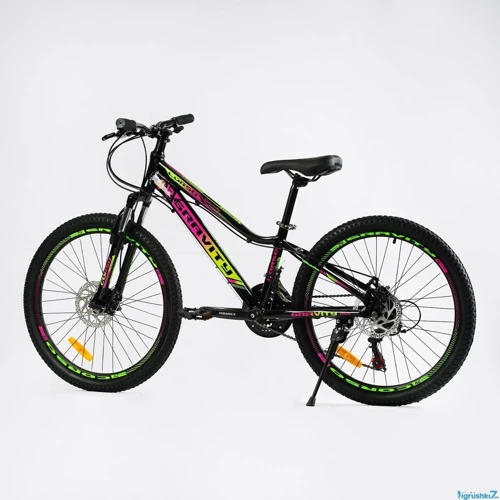 Спортивний велосипед Corso Gravity Shimano (GR-24191): Материал рамы алюминиевый сплав