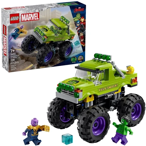 Конструктор LEGO Super Heroes Грузовик Халка против Таноса (76312): Серия Super Heroes