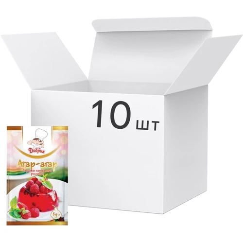 Упаковка Агар-агар Добрик 10х8 г (4820159135295)