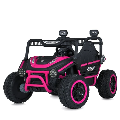 Детский электромобиль Bambi Багги розовый (M 6208EBLR-8(24V)): Вид багги