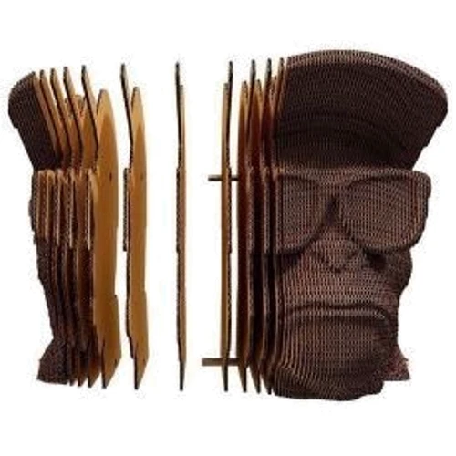 Картонный конструктор Cartonic 3D Puzzle Three Wise Monkeys. See No Evil
