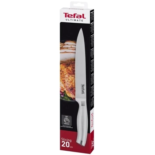 Ніж для нарізування Tefal Ultimate 20 см (K1701274): Рукоятка Нержавеющая сталь