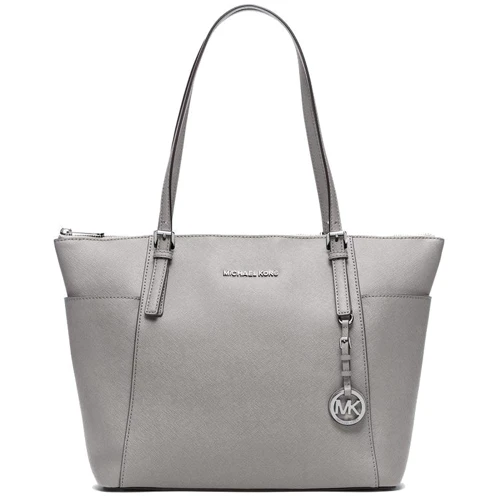 Женская сумка тоут Michael Kors Jet Set Item серая (30F2STTT8L081)