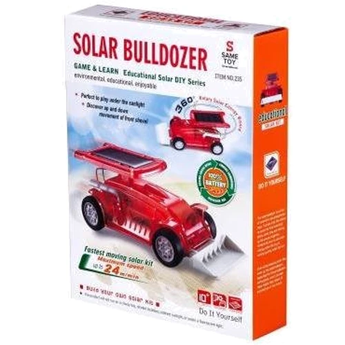 Робот-конструктор Бульдозер Same Toy на сонячній панелі (235UT): Живлення Сонячна енергія