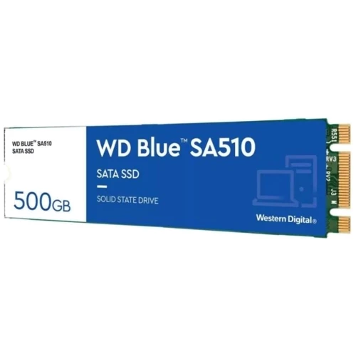 WD Blue SA510 M.2 500 GB (WDS500G3B0B): Обсяг 500 ГБ
