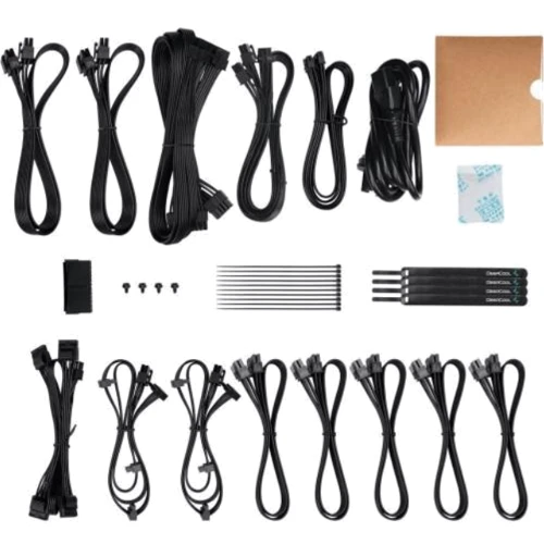 Блок питания DeepCool PX1300P (R-PXD00P-FC0B-EU) 1300W: Коннекторы 20 + 4pin/2x4 + 4pin/5x6+2pin, 2x12+4pin (12VHPWR)
