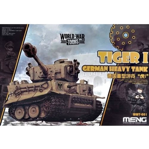 Модель Meng Немецкий тяжелый танк Tiger I (MENG-WWT001)
