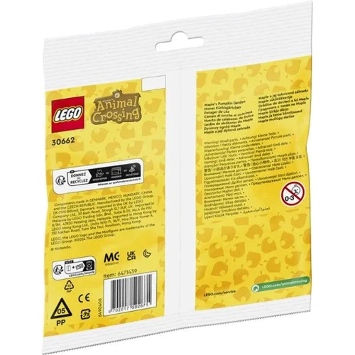 Конструктор LEGO Animal Crossing Гарбузовий сад Maple (30662): Серія Animal Crossing