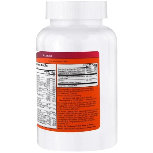 NOW Foods Daily Vits Tablets 250 tabs: Форма выпуска Таблетки