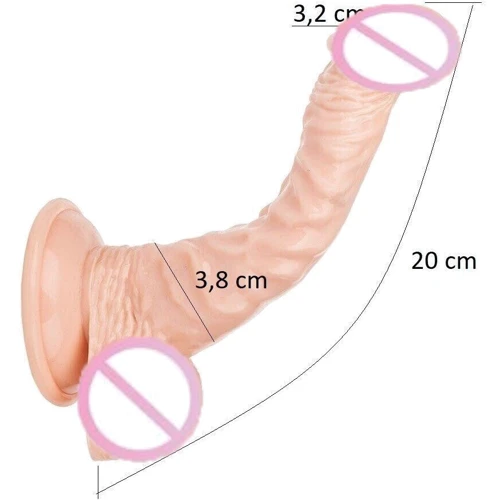 Фаллоимитатор на присоске Love stay with me - SEXTOY PENIS, RD-04