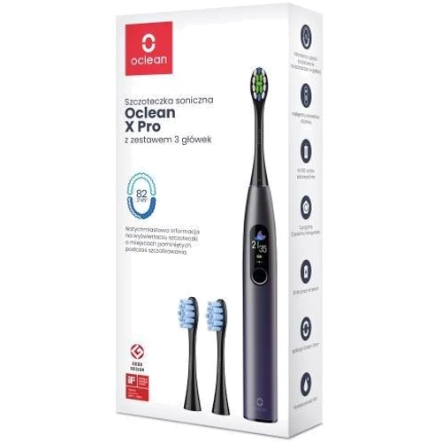 Зубна щітка Oclean X Pro + 3 насадки фіолетовий: Призначення взрослая