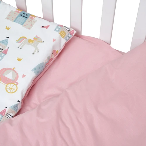 Комплект постельного белья Twins Castle Princess пудра (3026-TSL-24)