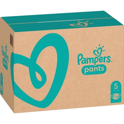 Подгузники Pampers трусики Pants Junior Размер 5 (12-17 кг) 152 шт (8006540068601) фото 10