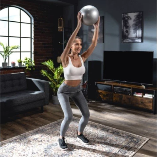 М'яч для фітнесу Hop-Sport 25cm HS-R025PB silver: Вага, кг 0.1