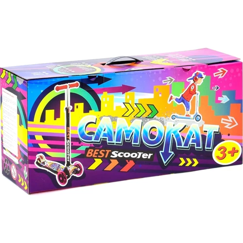 Самокат Best Scooter MAXI Фиолеттовый (А24646/779-1390)