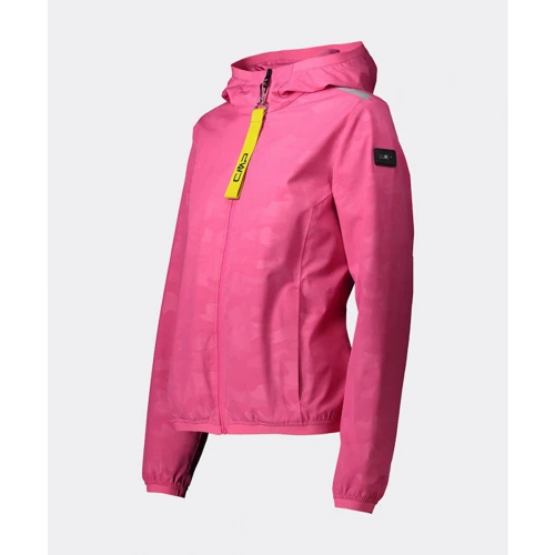 Ветровка CMP Woman Jacket Fix Hood 30Z5566P-H620 42 (34) розовая с капюшоном: Страна производитель Китай
