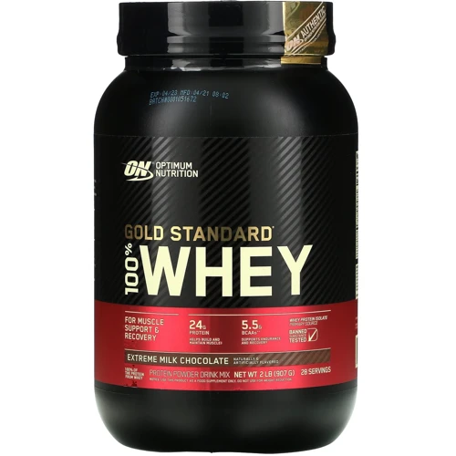 Протеин Optimum Nutrition 100% Whey Gold Standard 907 g / 28 servings / Extreme Milk Chocolate