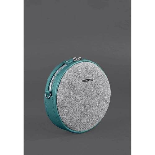 Женская сумка через плечо BlankNote бирюзовая (BN-BAG-23-felt-tiffany): Страна производитель Украина