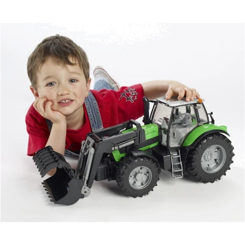 BRUDER Машинка іграшкова - трактор Agrotron X720 з навантажувачем (03081): Тип машинка спецслужб