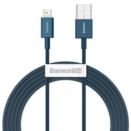 Кабель Baseus USB Cable to Lightning Superior Series 2.4A 2m Blue (CALYS-C03)