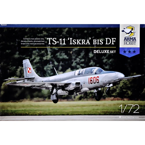 Модель Arma Hobby Польський літак ТS-11 Іскра-біс - Комплект Делюкс (ARMA70001)