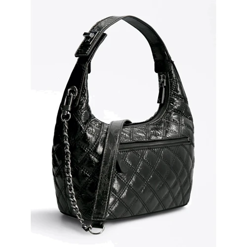 Женская сумка хобо Guess Cessily Hobo черная (HWKM7679020-BLA): Тип Сумки