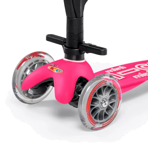 Самокат MICRO Mini 3in1 Deluxe Plus – Розовый (до 50 kg, до 20 kg с сидением, 3-х кол.) MMD079 фото 13