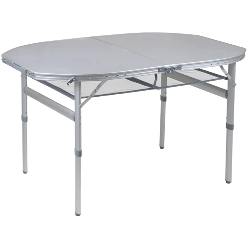Стол для кемпинга Bo-Camp Premium Oval 120x80 cm Grey (1404420)