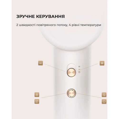 Фен Dreame Gleam White (AHD12A-WH) фото 8