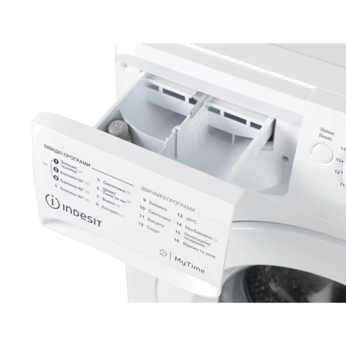 Стиральная машина Indesit OMTWSA 61052 W UA: Загрузка белья (стирка), кг 6