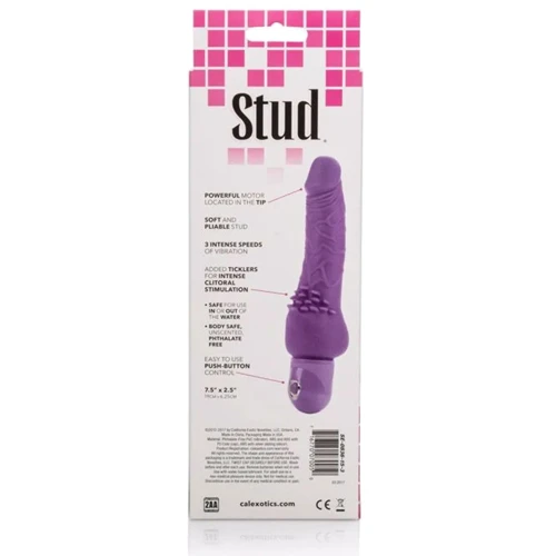 Вибратор California Exotic Novelties Stud Cliterrific (фиолетовый)