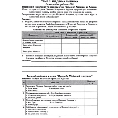 Материки та океани. Практикум із зошитом для самостійних та контрольних робіт. 7 клас: ISBN 978-617-539-324-6