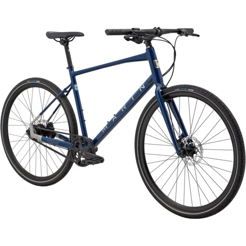 Велосипед Marin Presidio 3 28" рама - XL 2024 Gloss Navy/Dark Silver/Silver Cyan (SKE-91-07): Материал рамы Алюминий