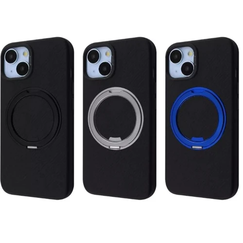Чехол для iPhone Proove Reinforce Case with Magnetic Ring Black for iPhone 15: Тип чехла накладка на заднюю часть