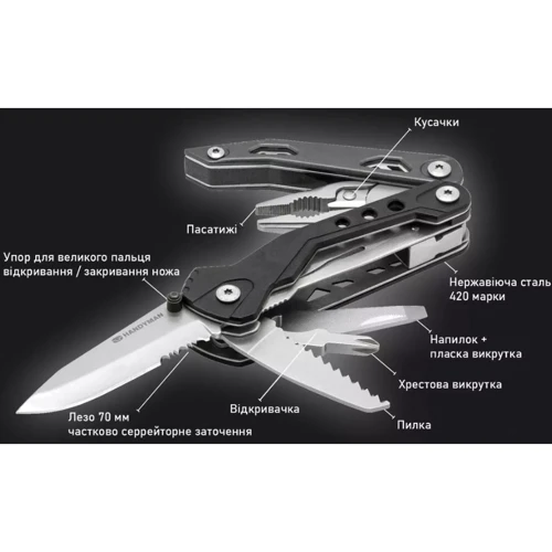 Мультитул True Utility Handyone (TR TU181): Вес, г 261