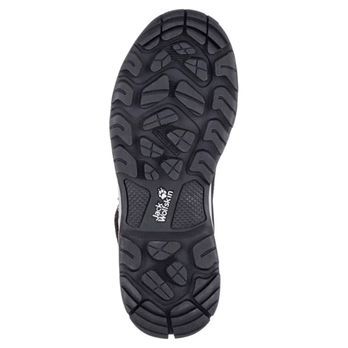 Ботинки Jack Wolfskin Aspen Texapore Mid M 4041411-6069 40.5 черные искусственная кожа зимние фото 4