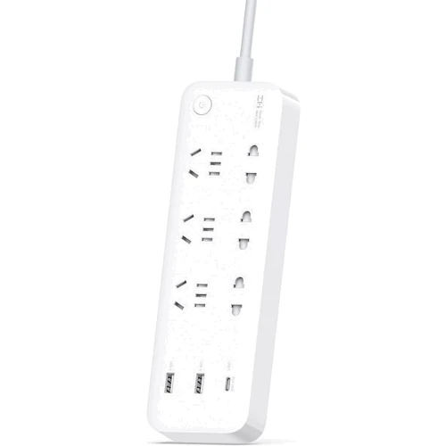 Удлинитель Xiaomi ZMI Power Strip CPX01 (6 розеток + 2 USB-port + 1 USB-C port 65W) White